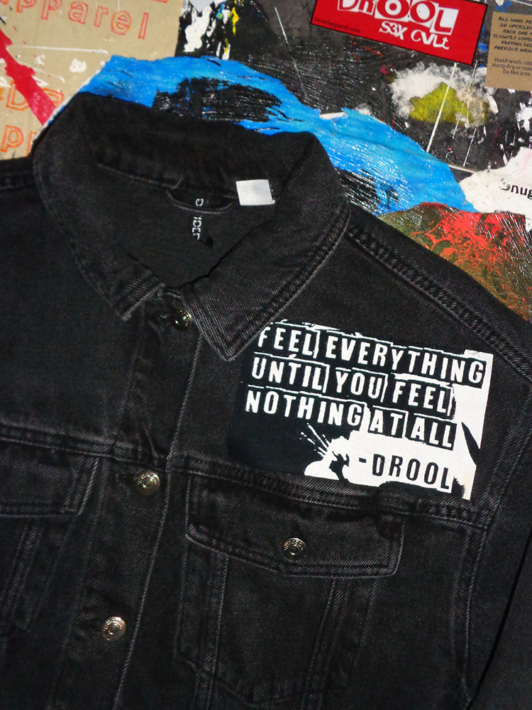 FOMO Collection - Divided Origin Story / Feel Everything Denim Jacket - M(Women's) - 14745