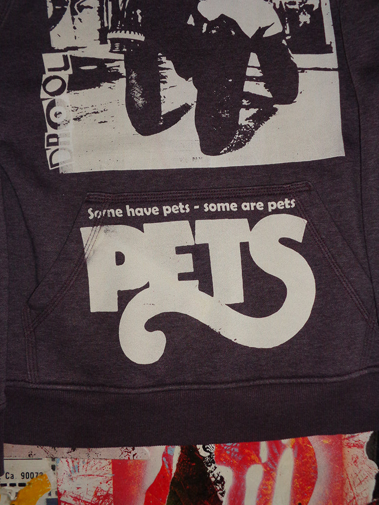 FOMO Collection - Collage Carhartt Rubber Pup / Pets Hoodie - S - 14822