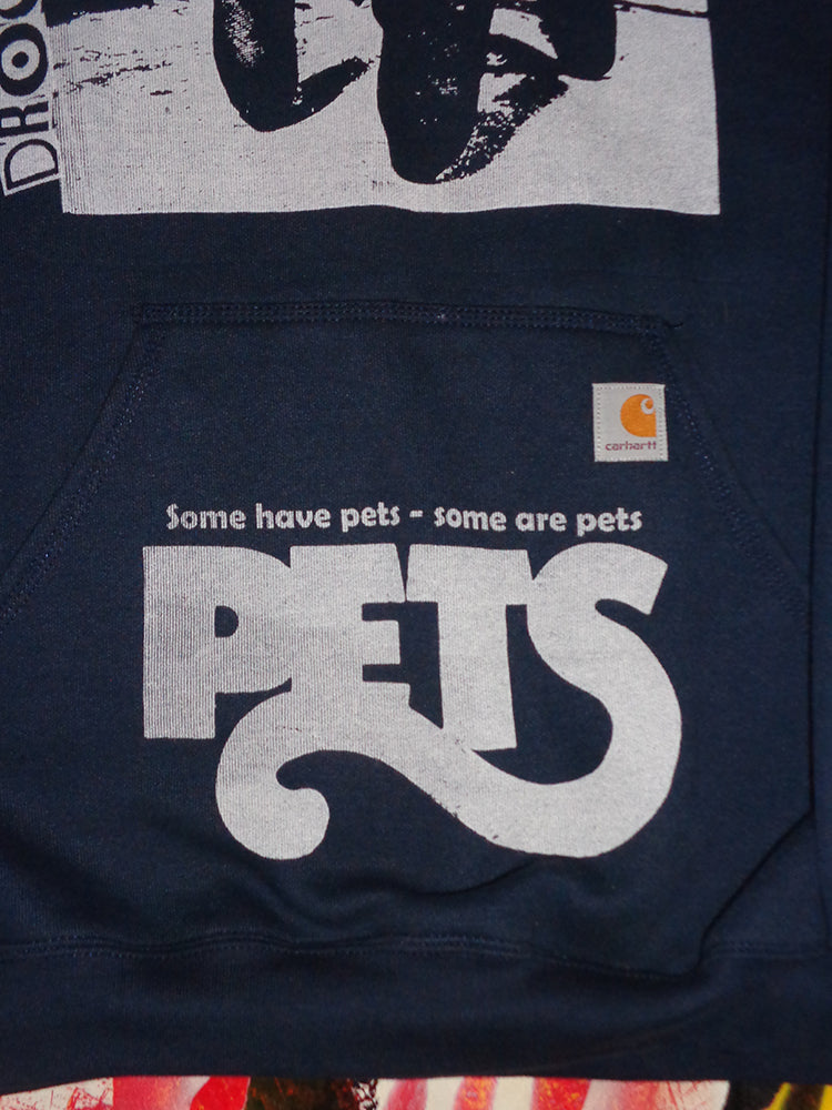 FOMO Collection - Carhartt "Ryan Homes" Collage Rubber Pup / Pets Hoodie - XL - 14923