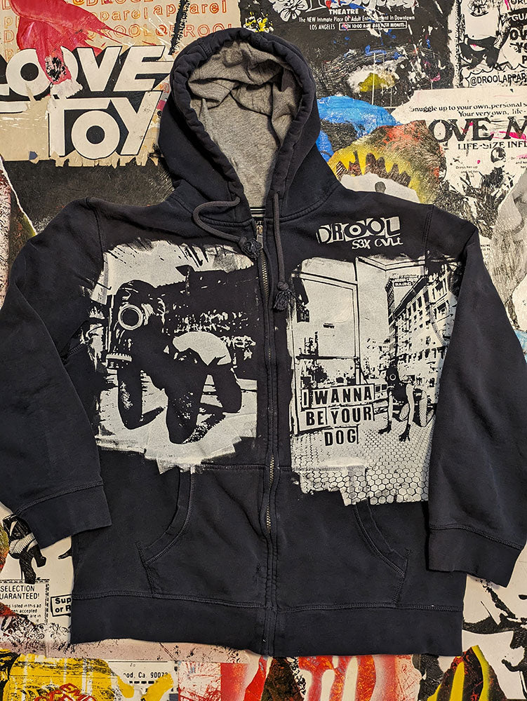 FOMO Collection - Collage Pets Zip Hoodie - XL - 5220