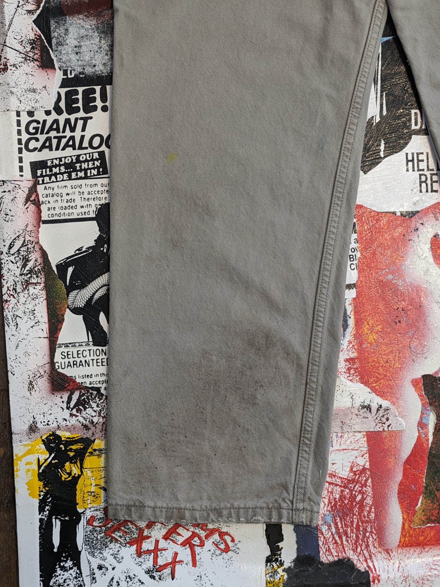FOMO Collection - Collage Levi 550 Jeans - 38/30 - 6316