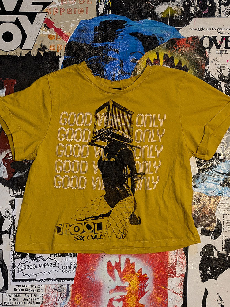 FOMO Collection - Box Head Crop Top - Small - 848