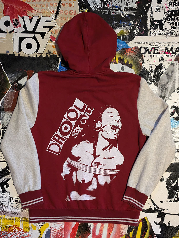FOMO Collection - Collage Box Head / Rubber Pup / Origin Story Snap Up Hoodie(double-sided) - M - 8428
