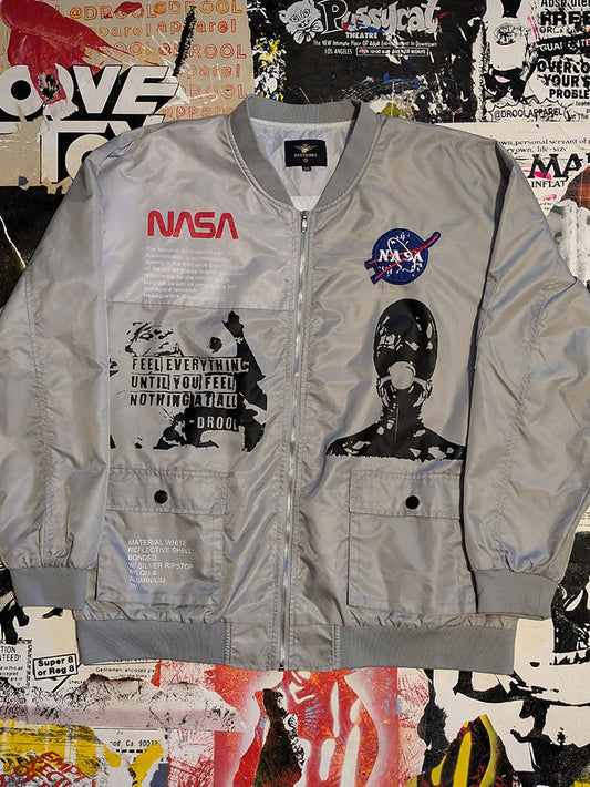 FOMO Collection - Collage NASA Box Head / Manifesto Lightweight Jacket - 3XL - 8429