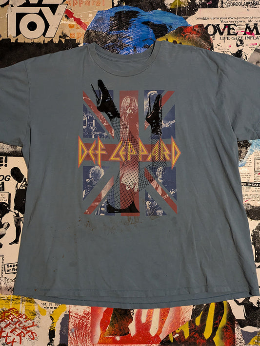 FOMO Collection DISTRESSED Def Leppard Legs - 2XL - 8811
