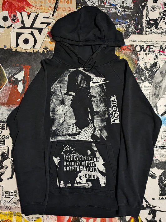 FOMO Collection Collage Box Head Hoodie - XL - 8828
