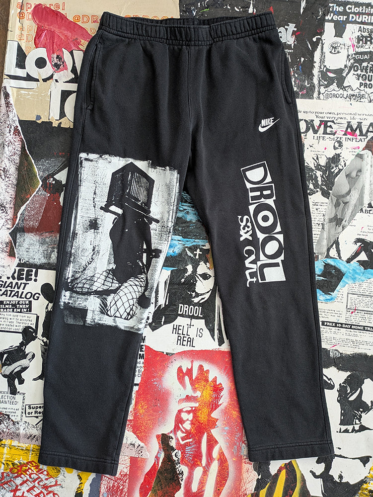 FOMO Collection Nike Box Head Sweatpants - L(32" waist, 40" length) - 9019