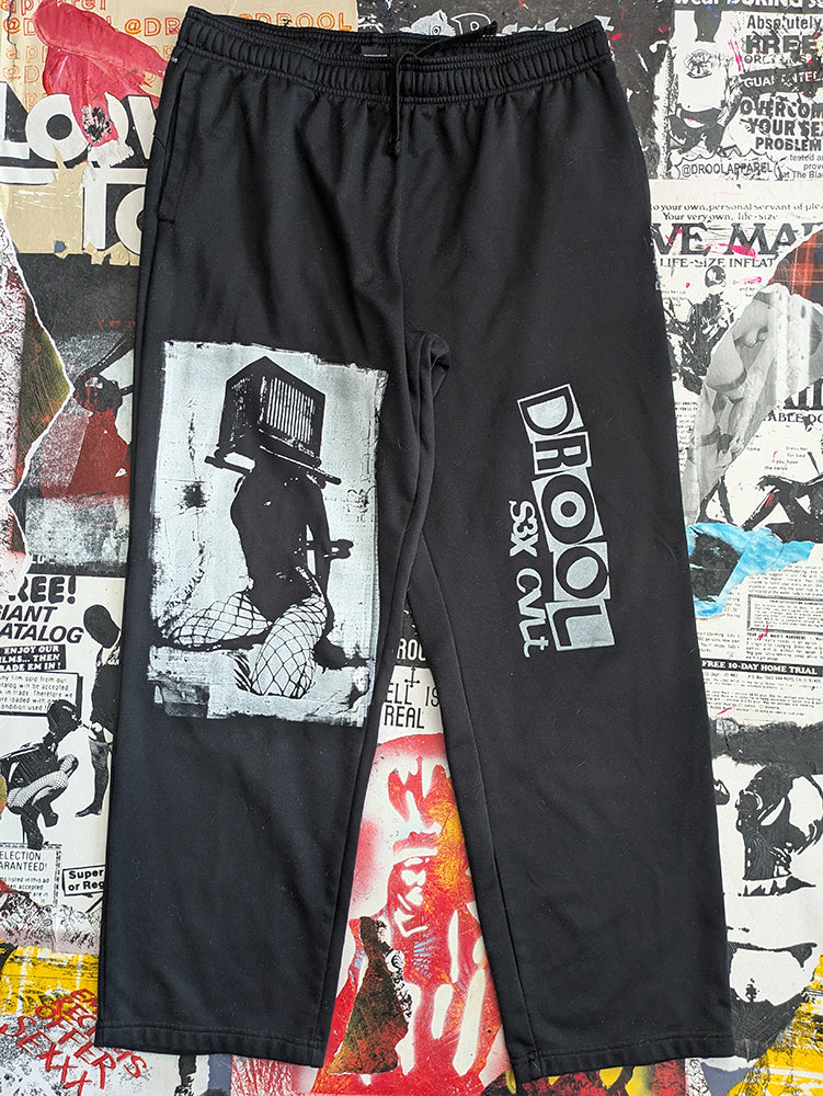 FOMO Collection Reebok Box Head Sweatpants - XL(36" waist, 41" length) - 9021