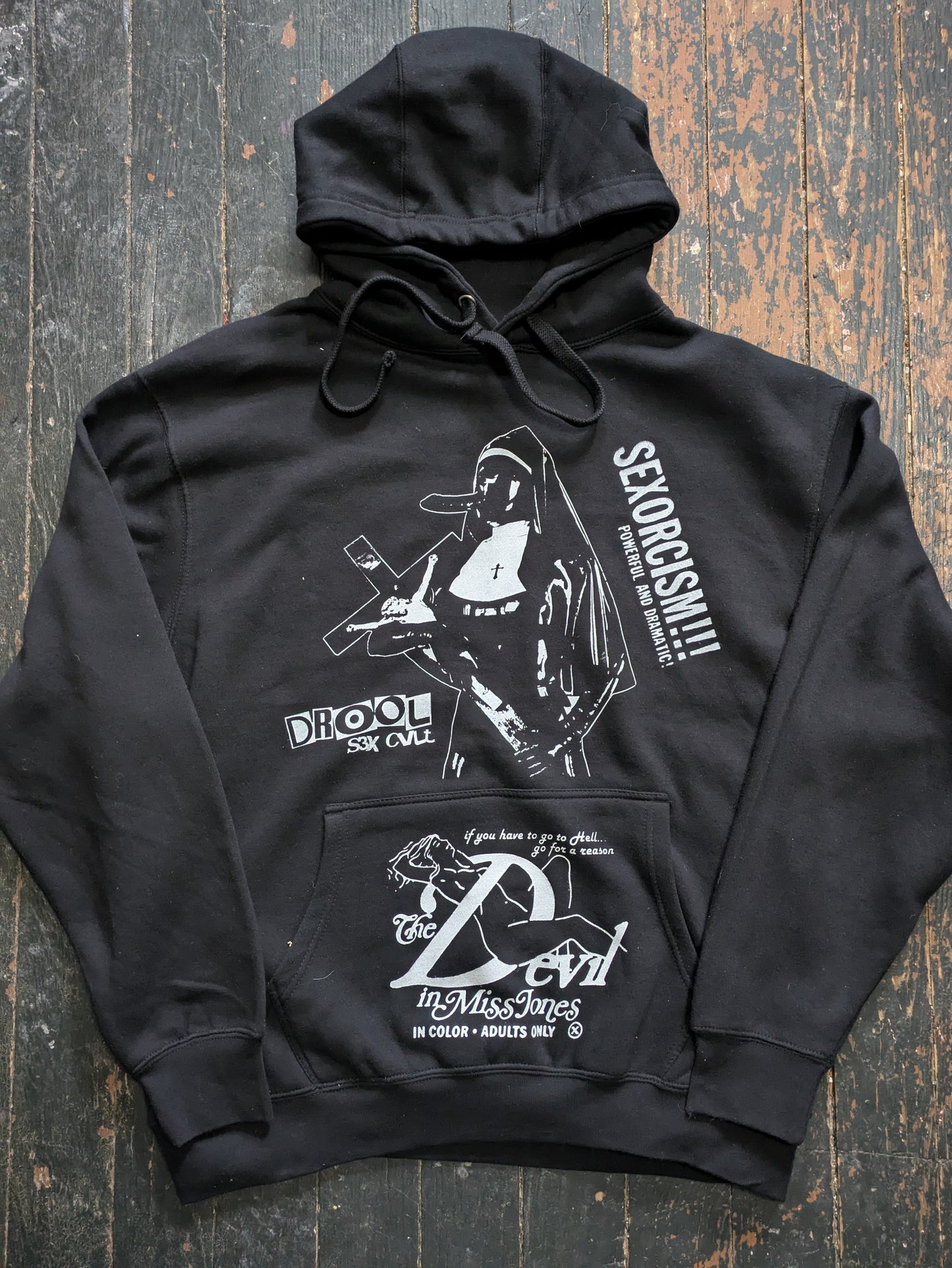 Happy Birthday Devil In Miss Jones Limited Edition Hoodie FOMO - Magdalene Sizes M-2XL