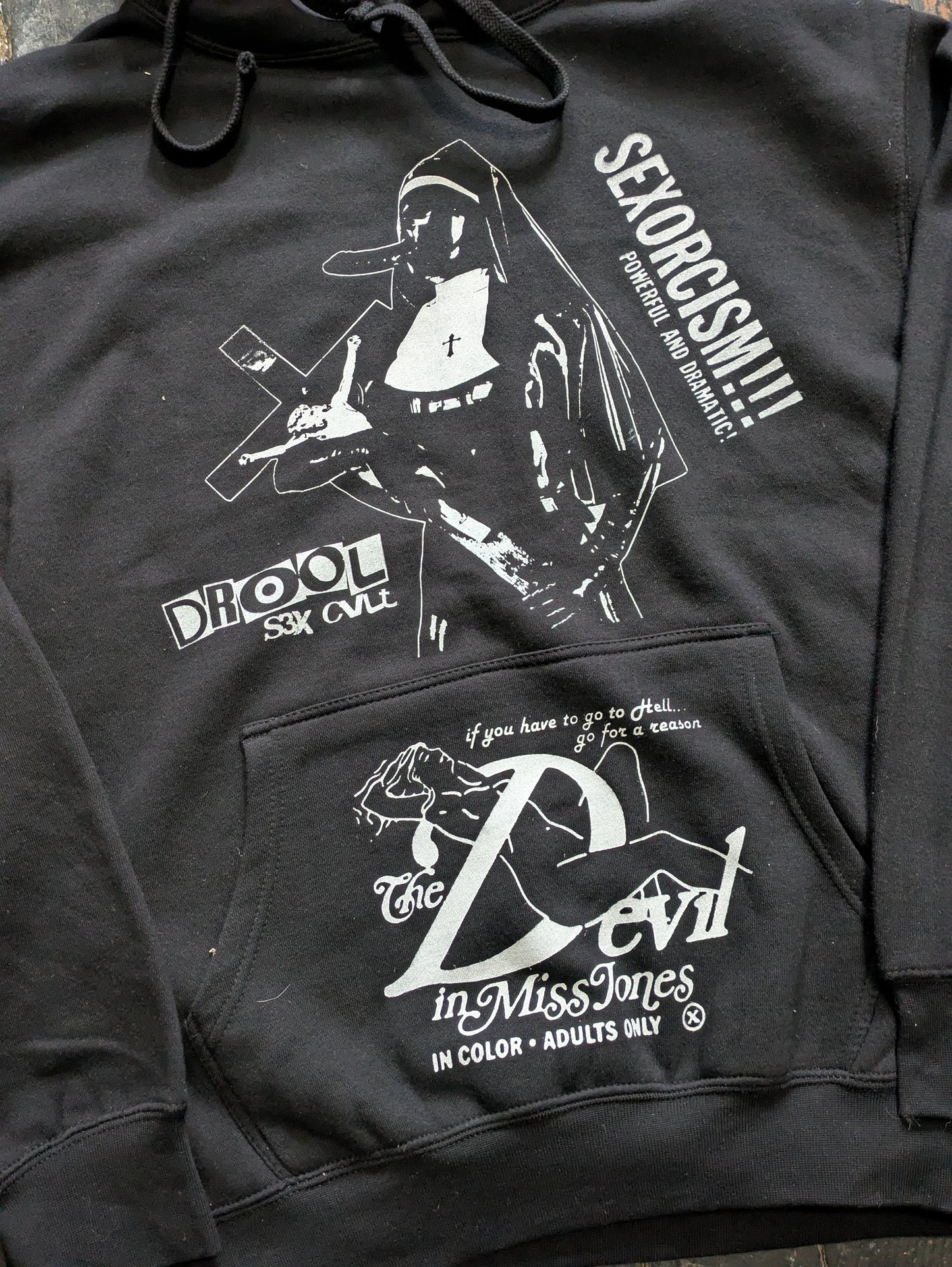 Happy Birthday Devil In Miss Jones Limited Edition Hoodie FOMO - Magdalene Sizes M-2XL