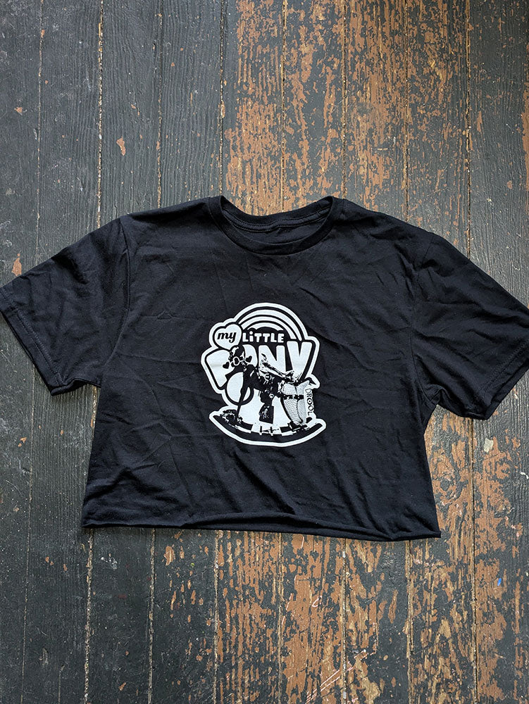 My Little Pony Unisex Raw Cut Crop Top 2025