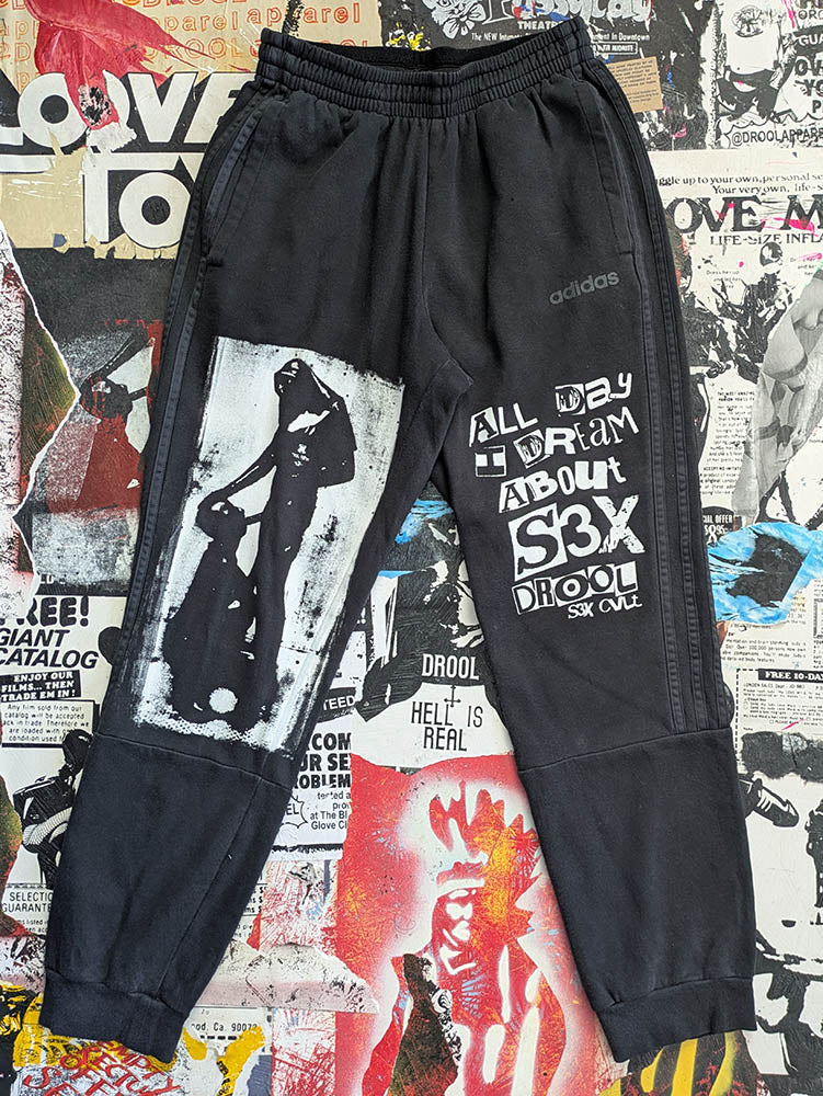FOMO Collection A.D.I.D.A.S. Sunday Service Joggers - S(Waist = 26" Inseam = 28" Length = 38") - 9315