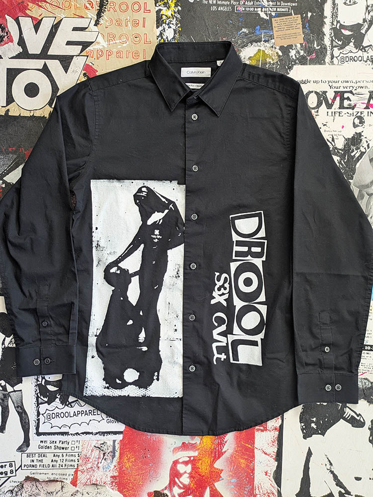 FOMO Collection Sunday Service Long Sleeve Button Up - S - 9329