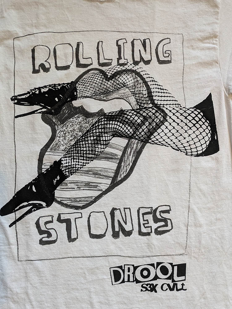 FOMO Collection Rolling Stones Legs - S - 9514