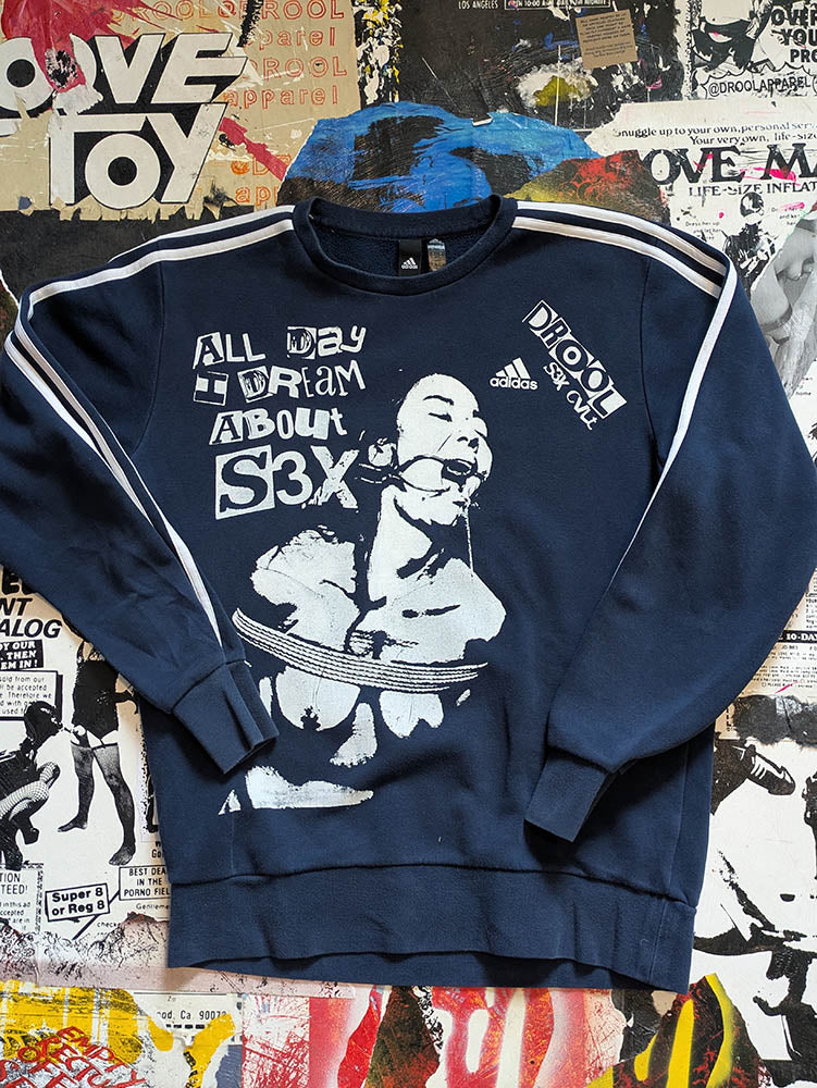 FOMO Collection Collage A.D.I.D.A.S. Origin Story Crewneck - Medium - 9520