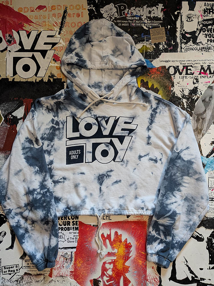 FOMO Collection Love Toy Crop Top Hoodie - Small - 9526
