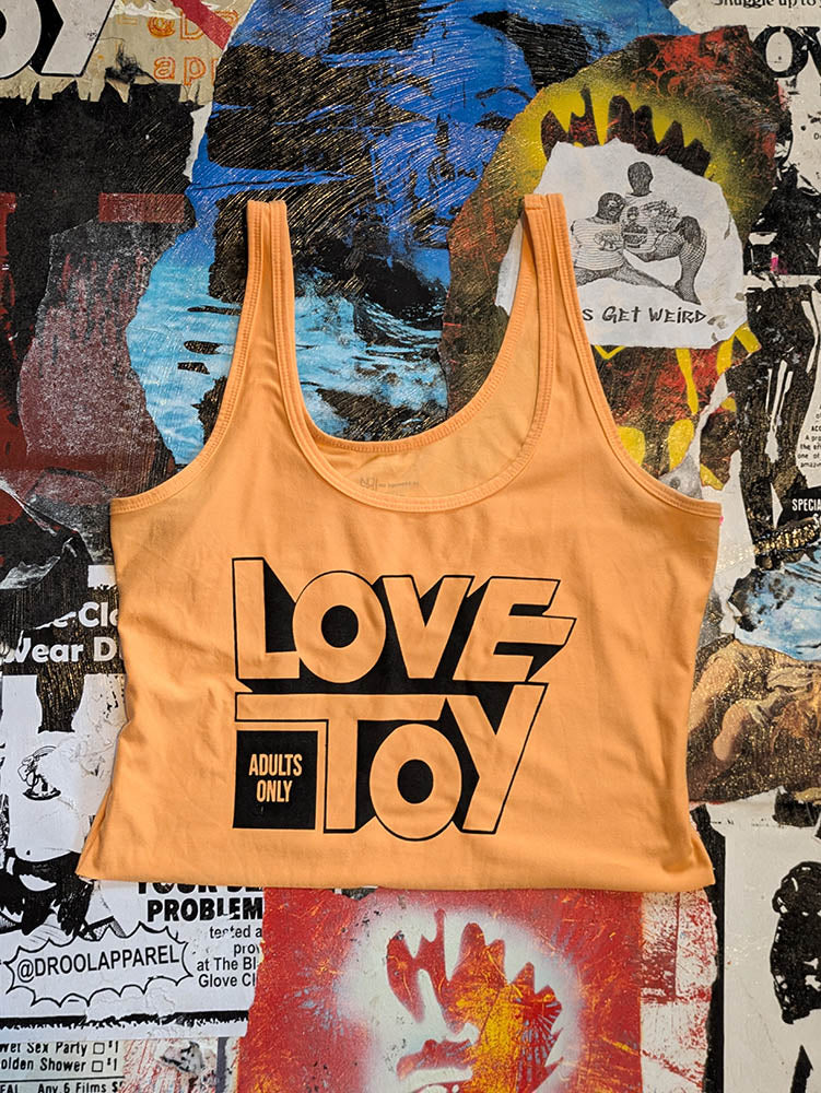 FOMO Collection Love Toy Raw Cut Tank Top - S - 963