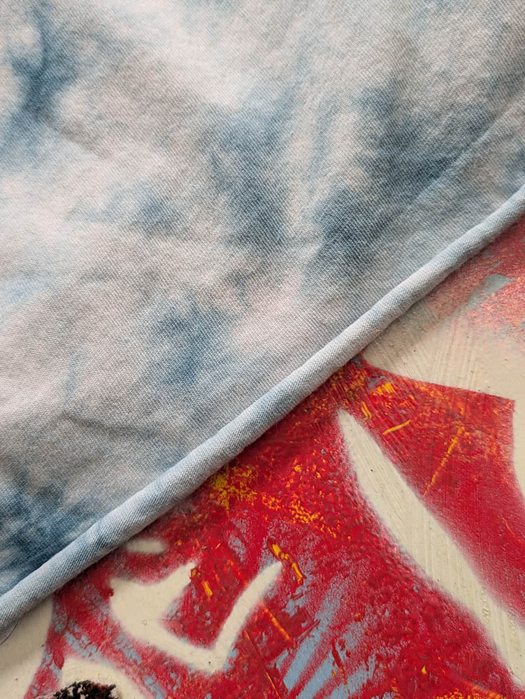 FOMO Collection DISTRESSED Champion Tie-Dye Manifesto - XL - 984