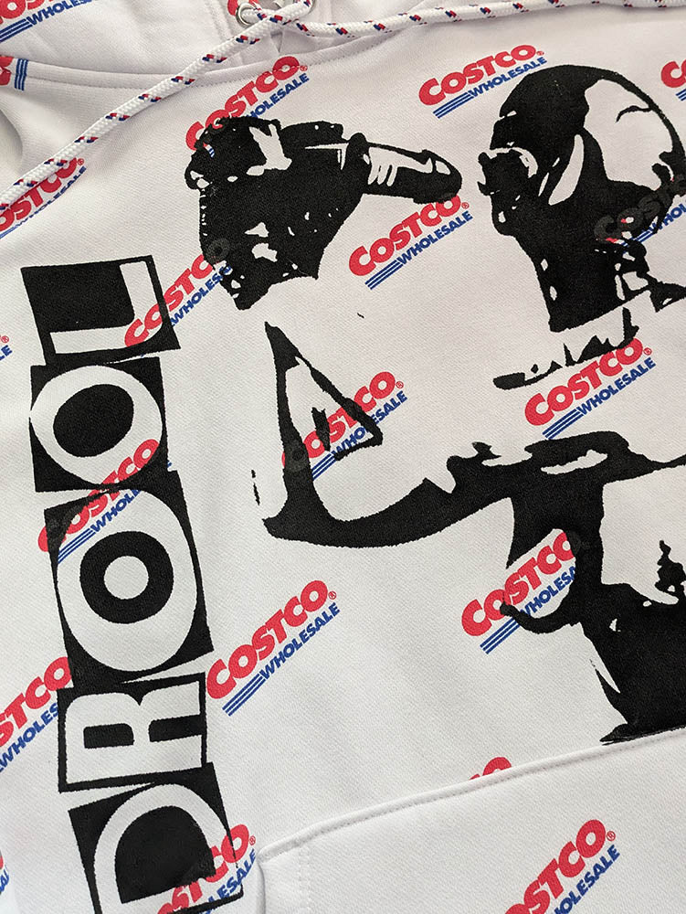 FOMO Collection Collage Costco Hungry / Deep Throat Hoodie - L - 10015