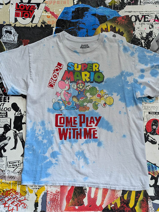FOMO Collection DISTRESSED Super Mario Come Play With Me  - M - 10029