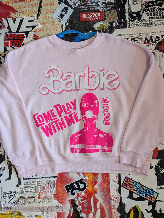 FOMO Collection Collage Barbie Manifesto / Come Play With Me Crewneck  - 2XL - 1013
