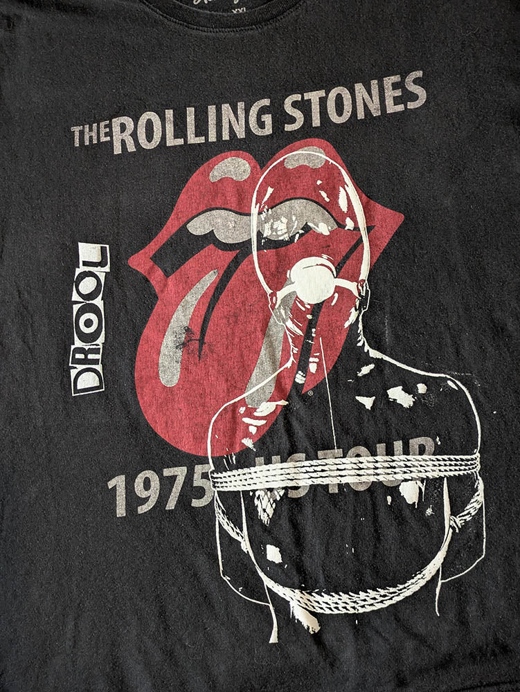 FOMO Collection DISTRESSED Rolling Stones Manifesto - 2XL - 10130