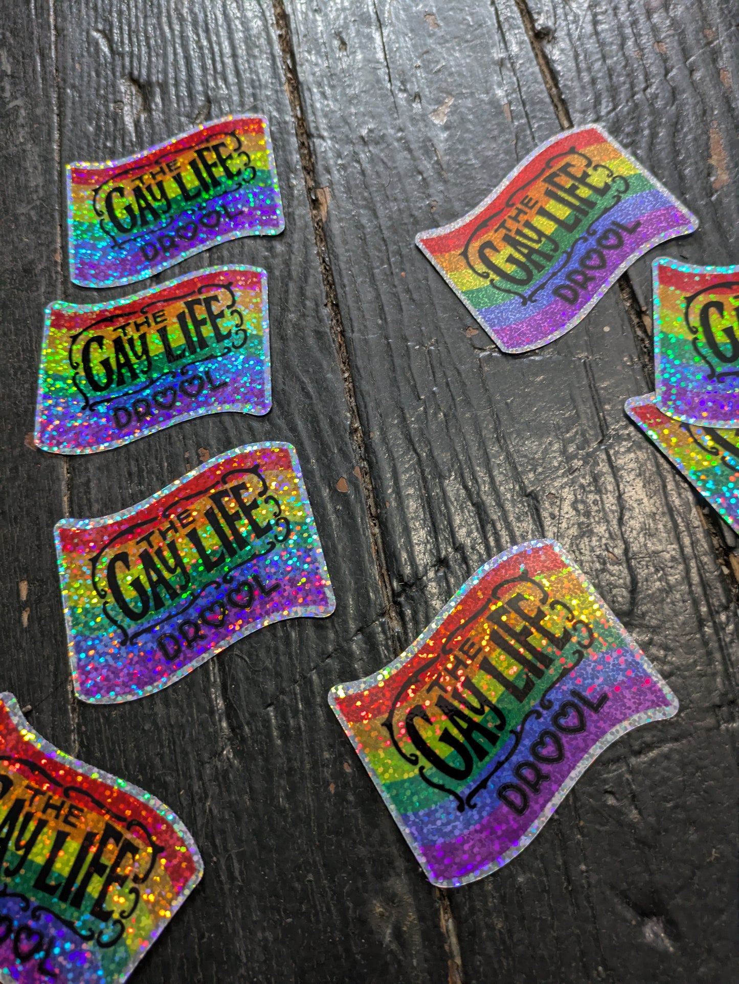 The Gay Life Crop Top with Limited Edition Bandana & Stickers 2025
