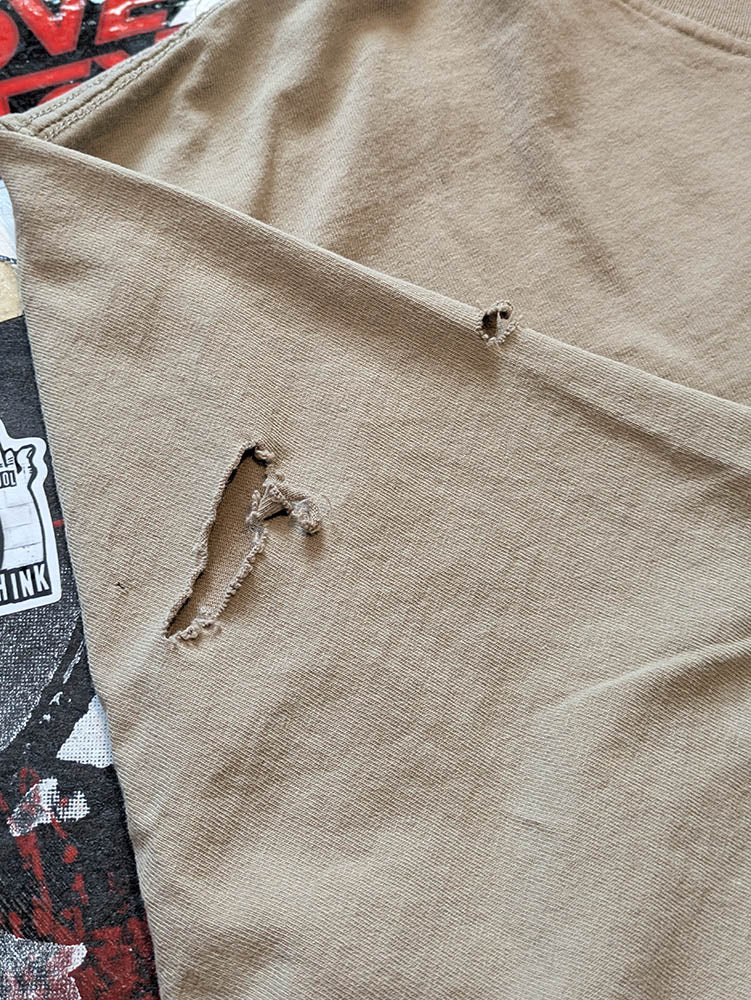 FOMO Collection DISTRESSED Collage Carhartt Manifesto / Box Head  - 4XL - 10312