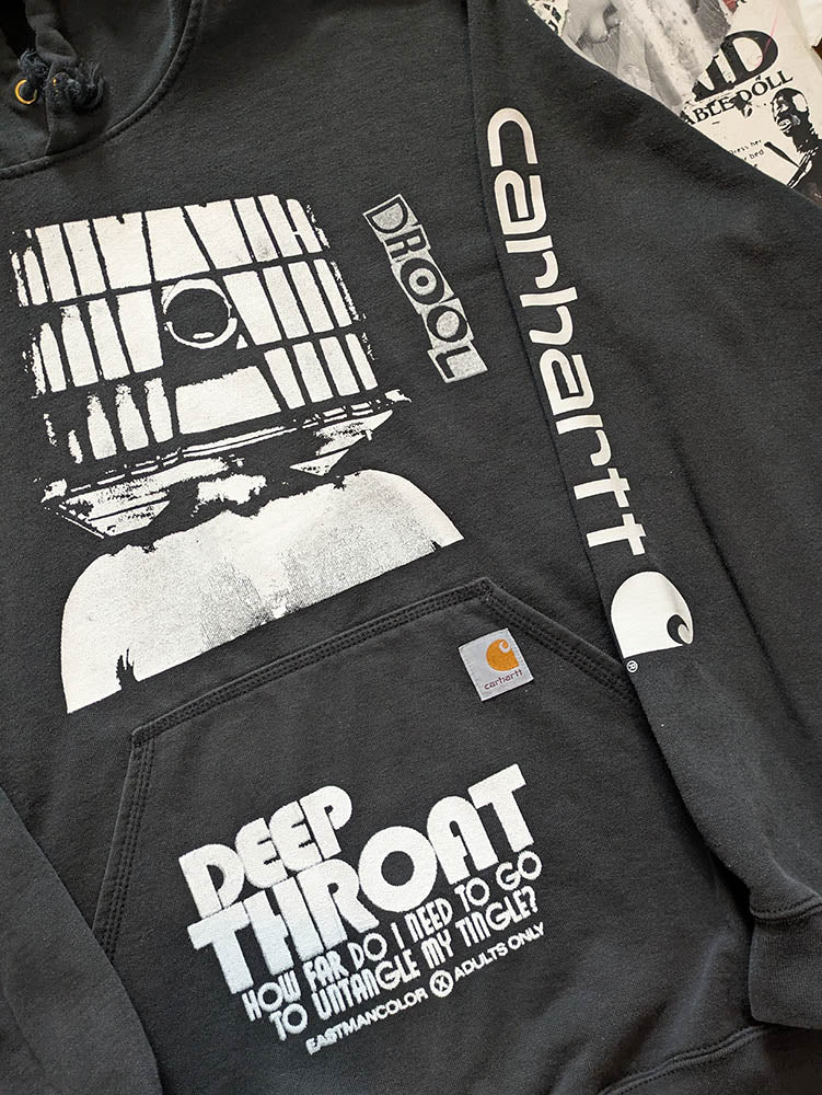 FOMO Collection Collage Carhartt Glory Box / Deep Throat Hoodie - 2XL - 10335