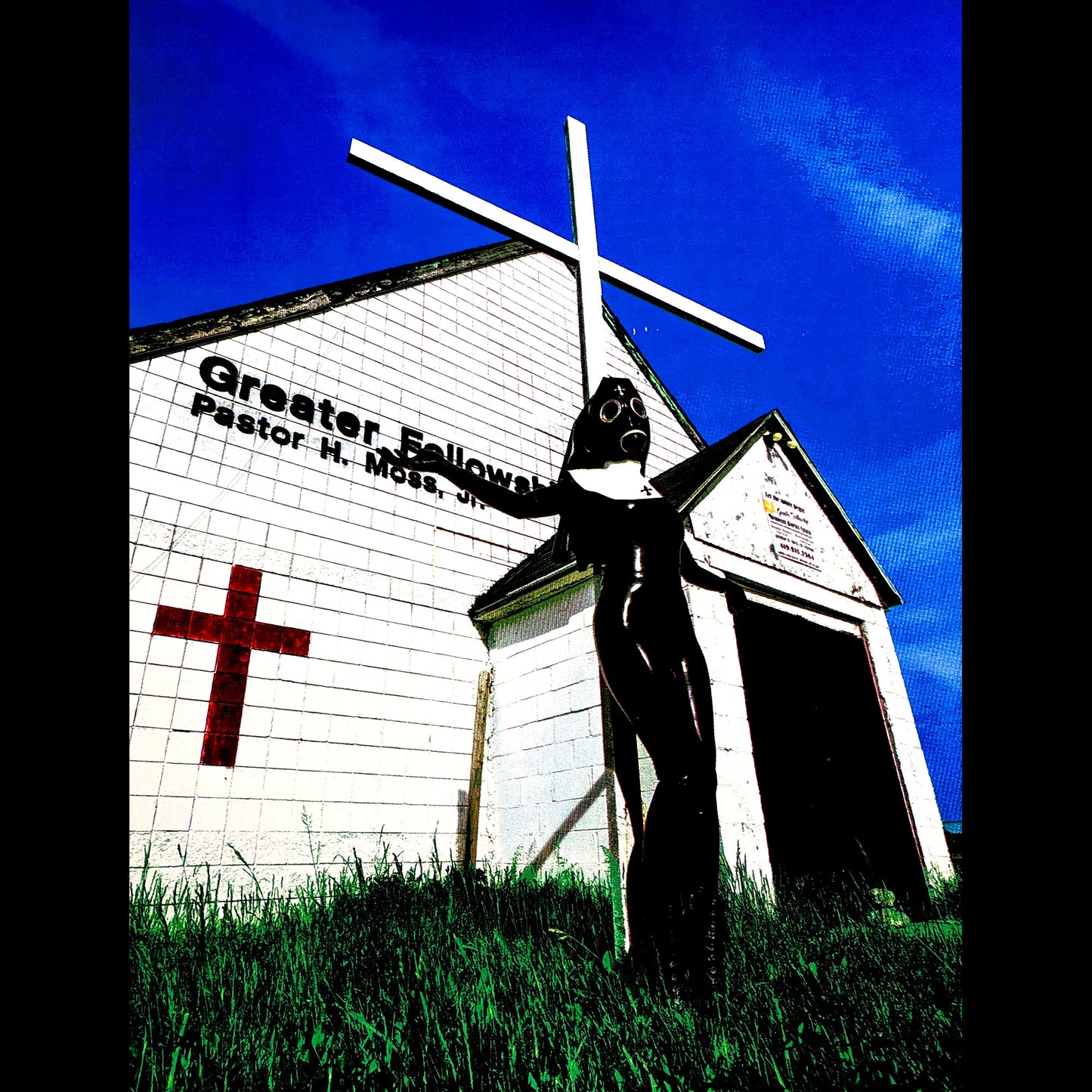 Rubber Nun In Detroit - 18x24 Silkscreen Print - Limited Edition of 30