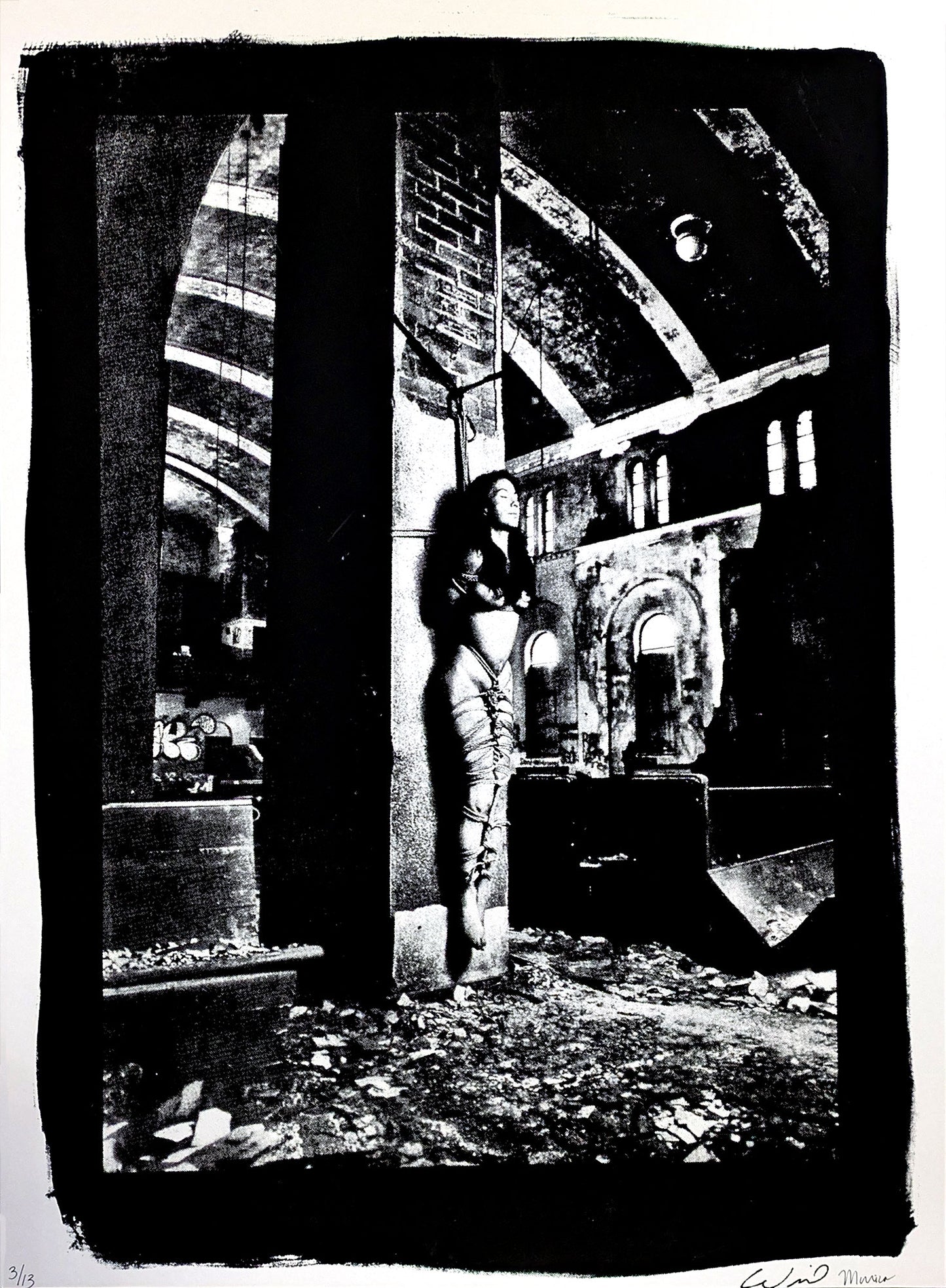 The Annunciation - 18x24 Silkscreen Print - Limited Edition of 13