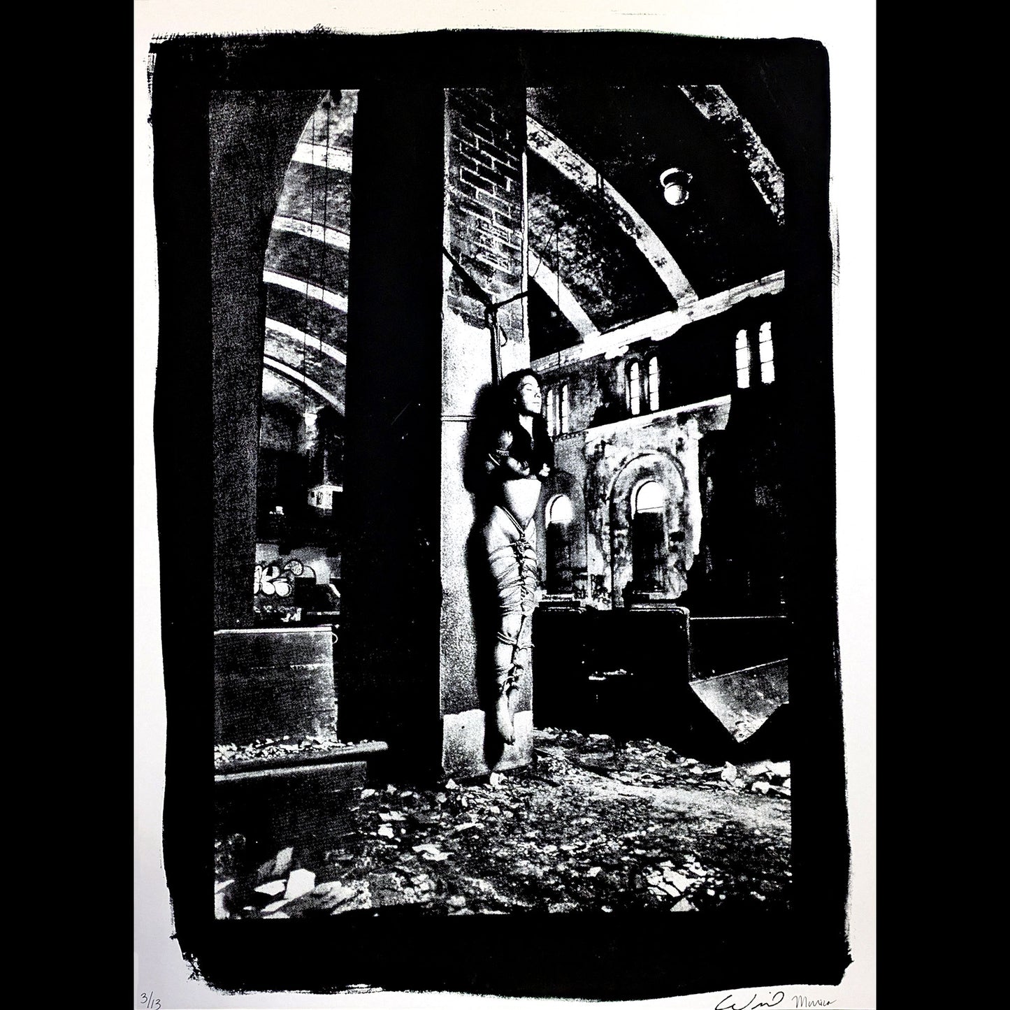 The Annunciation - 18x24 Silkscreen Print - Limited Edition of 13