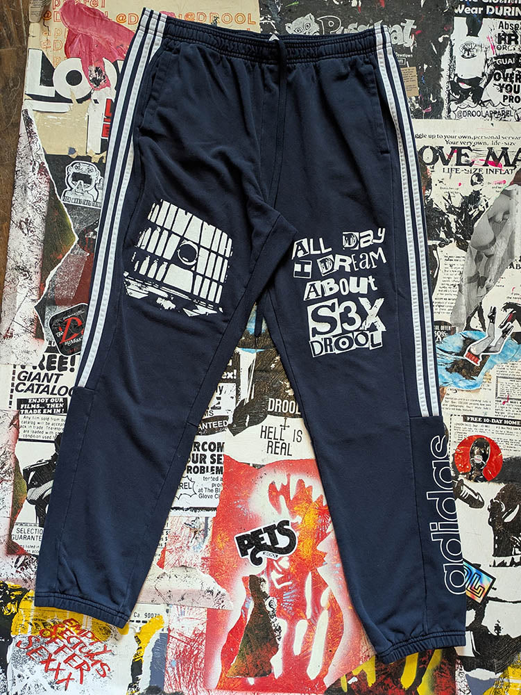 FOMO Collection A.D.I.D.A.S. Glory Box Joggers  - XL(Waist=34" Inseam = 29" Length = 39") - 10528