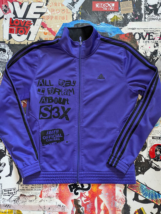 FOMO Collection Collage A.D.I.D.A.S. Glory Box Zip Up  - M - 1051