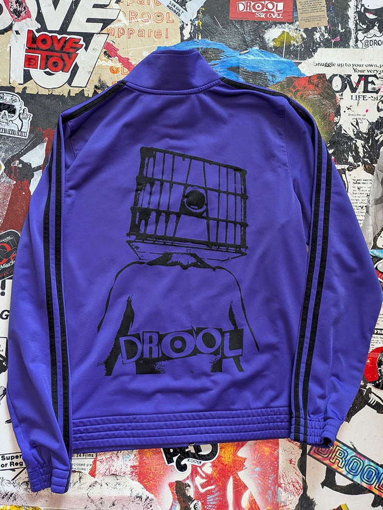 FOMO Collection Collage A.D.I.D.A.S. Glory Box Zip Up  - M - 1051