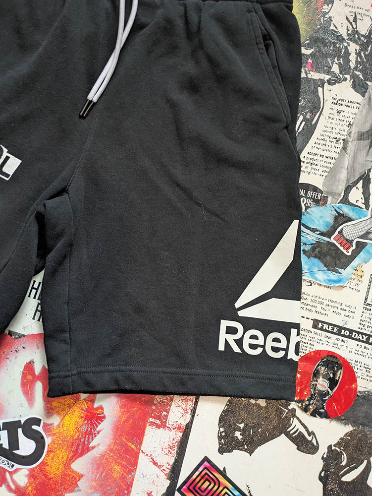 FOMO Collection Reebok Glory Box Shorts - M(Waist = 30" - Inseam = 9" - Length = 20") - 10626
