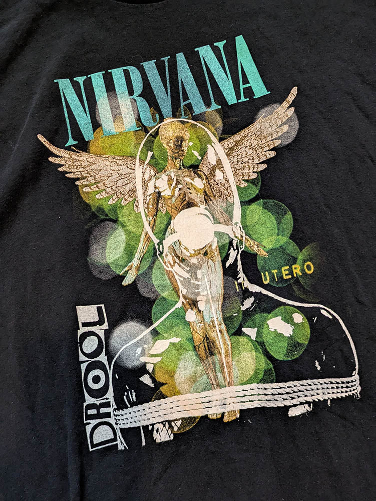 FOMO Collection Nirvana Manifesto T-Shirt - L - 10717