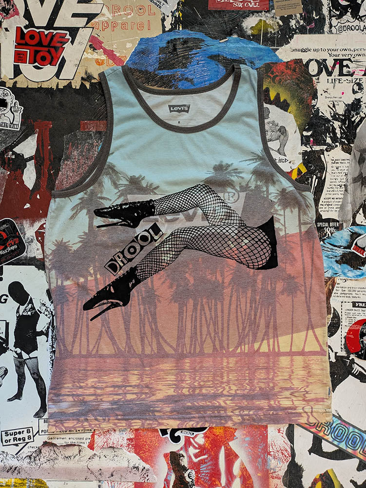 FOMO Collection Levi's Legs Tank Top - M - 10714