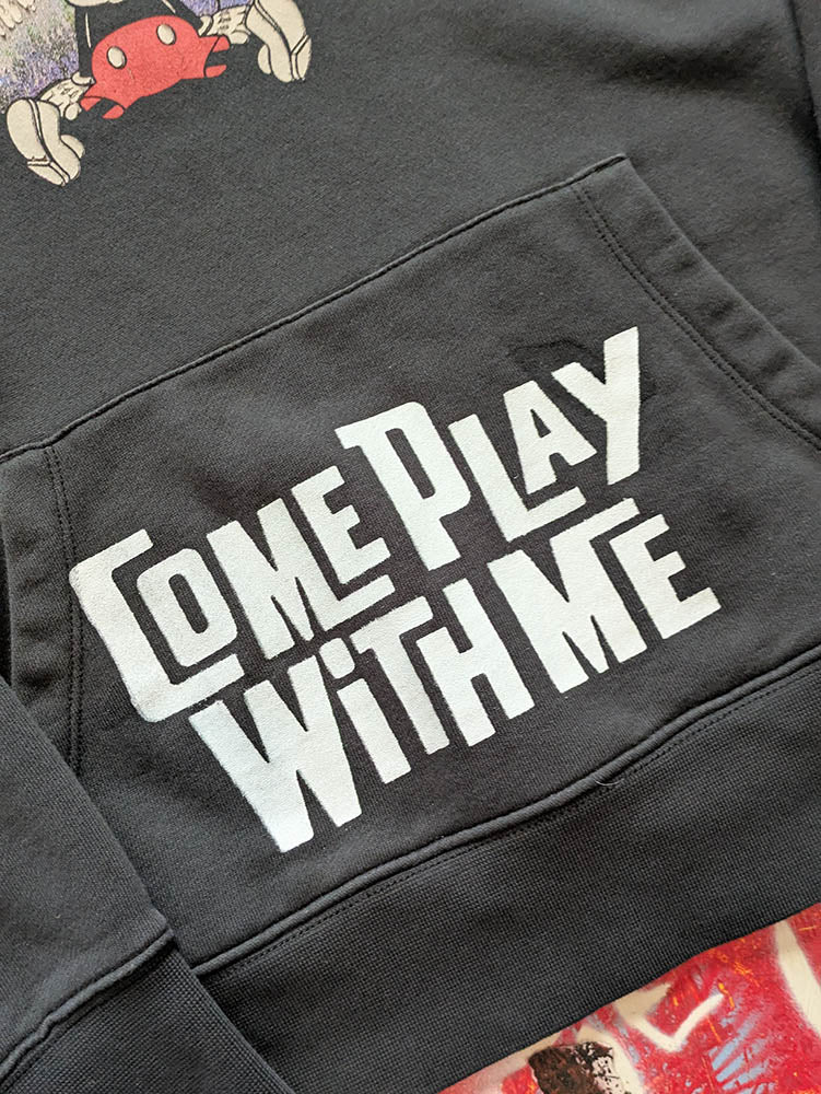 FOMO Collection Mickey Mouse Come Play With Me Hoodie - S - 10913