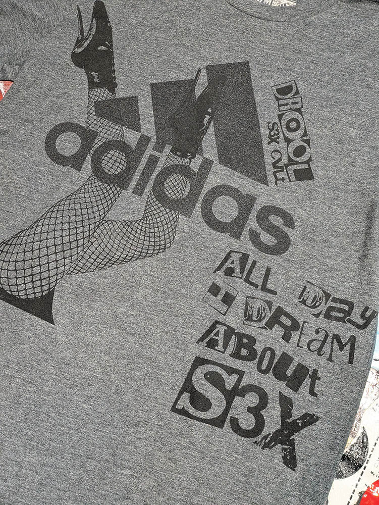 FOMO Collection A.D.I.D.A.S. Legs T-Shirt- M - 1106