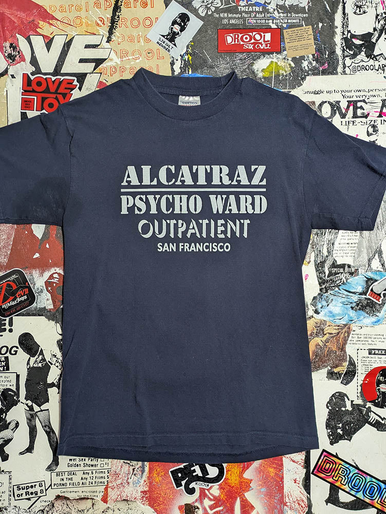 FOMO Collection Alcatraz Box Head T-Shirt (double sided)- M - 1109