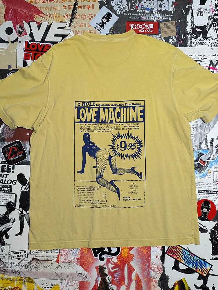 FOMO Collection DISTRESSED Love Machine(back print) - L - 11011