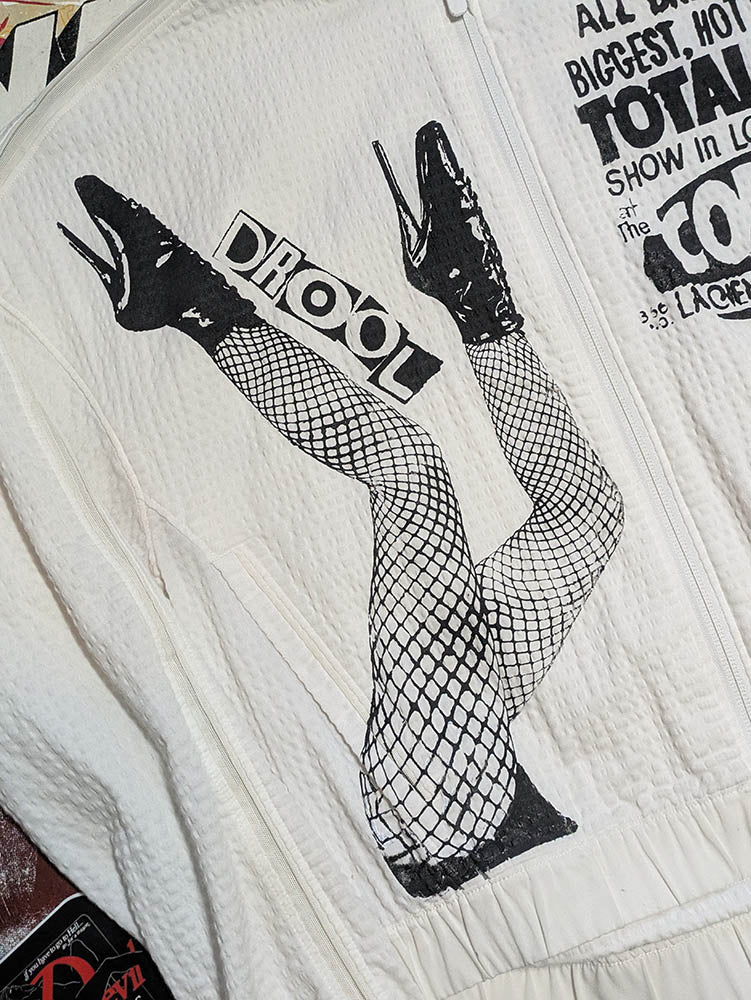 FOMO Collection Lulumon Collage Legs / Burlesque (front and back) Jacket - M - 11015