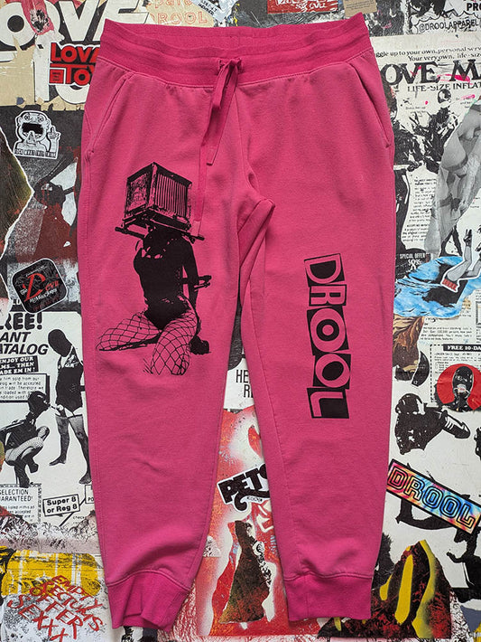FOMO Collection - Box Head Jogger - L(Waist = 34" - Inseam = 27" - Length = 36") - 11120