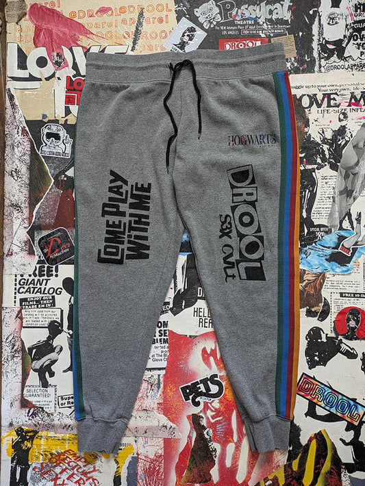 FOMO Collection - Harry Potter Hogwarts Come Play With Me Jogger - XL(Waist = 36" - Inseam = 27" - Length = 35.5") - 11121