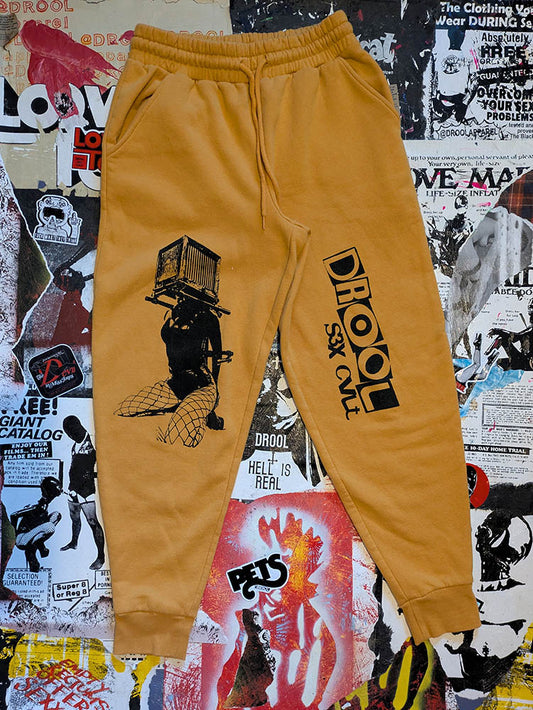 FOMO Collection - Box Head Jogger - L(Waist = 32" - Inseam =29" - Length =39") - 1122