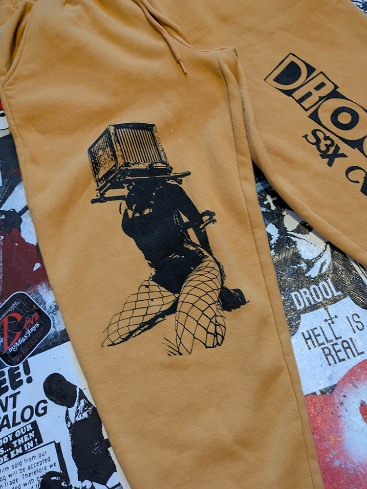 FOMO Collection - Box Head Jogger - L(Waist = 32" - Inseam =29" - Length =39") - 1122