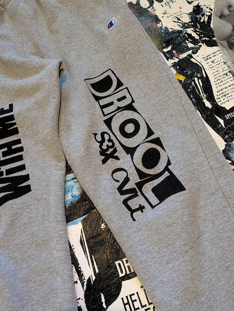 FOMO Collection - Champion Come Play With Me Jogger - S(Waist = 24" - Inseam = 30" - Length =38.5") - 1123