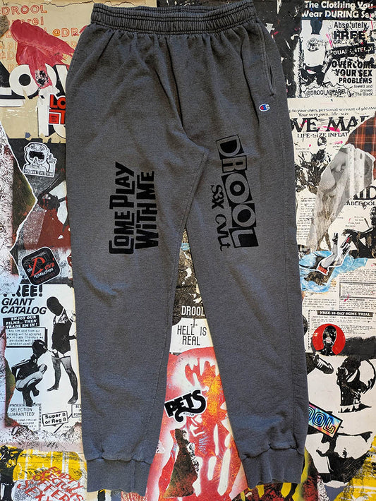 FOMO Collection - Champion Come Play With Me Jogger - XL(Waist =30" - Inseam = 32" - Length =42") - 1124