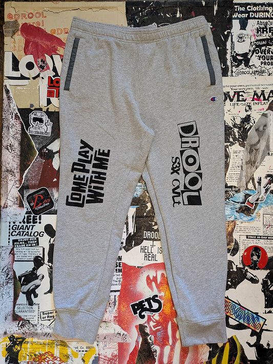 FOMO Collection - Champion Come Play With Me Jogger - L(Waist =34" - Inseam = 27" - Length =38") - 1125